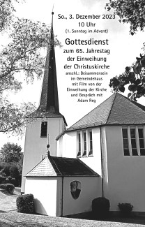 Christuskirche 65 (Plakat)