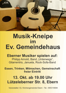 Musikkneipe Okt 2023